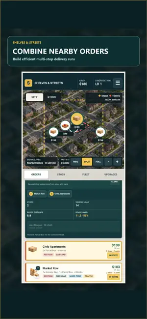 Shelves & Streets: Delivery screenshot 1