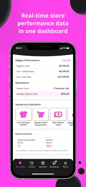 n11 İş Ortağım: Mağazanı Yönet screenshot 3