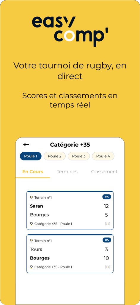 Easy Comp - App de Deportes | MWM