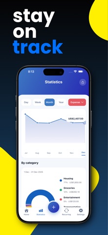 BytesTracker: Expenses & Money Screenshot 4 of 5