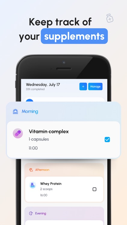 Supplify: Supplement Tracker