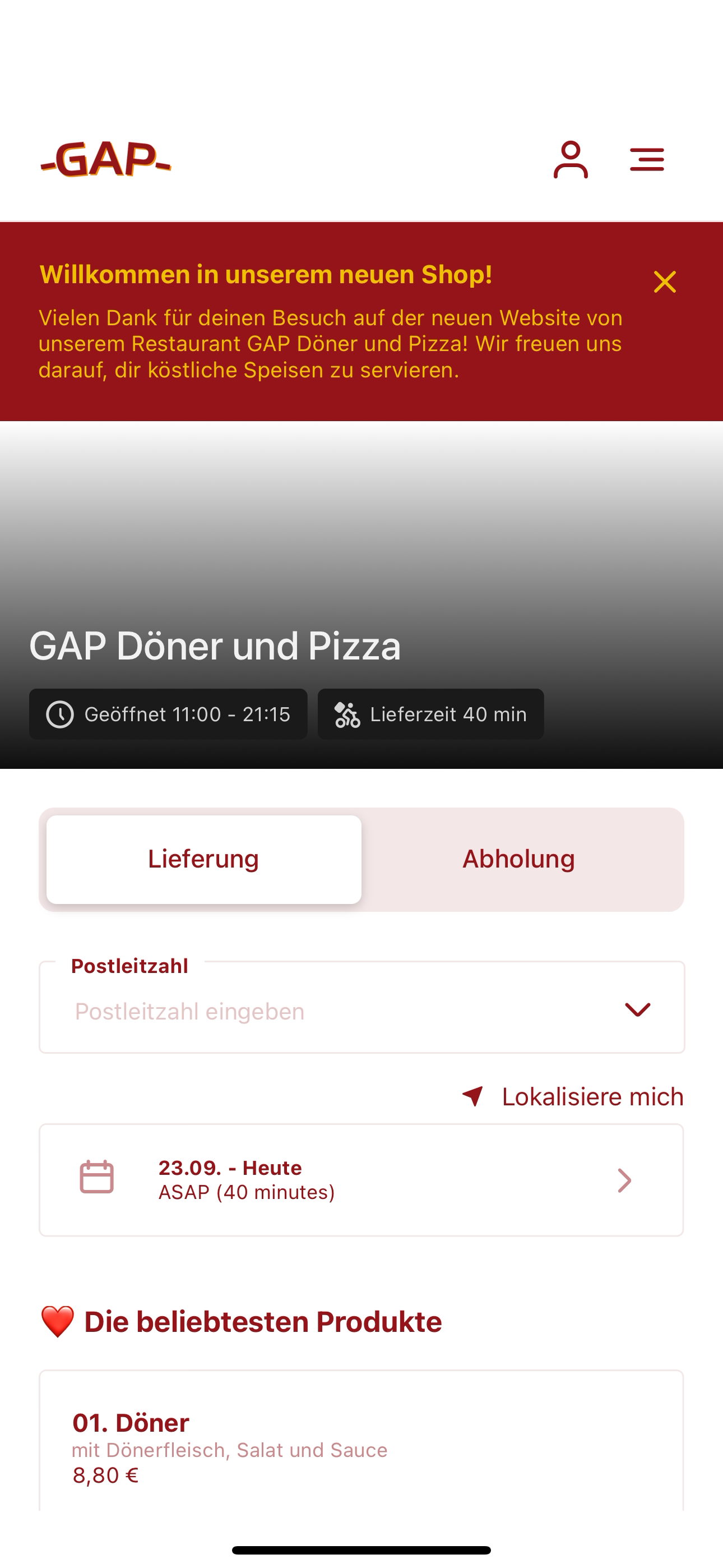 GAP Döner und Pizza