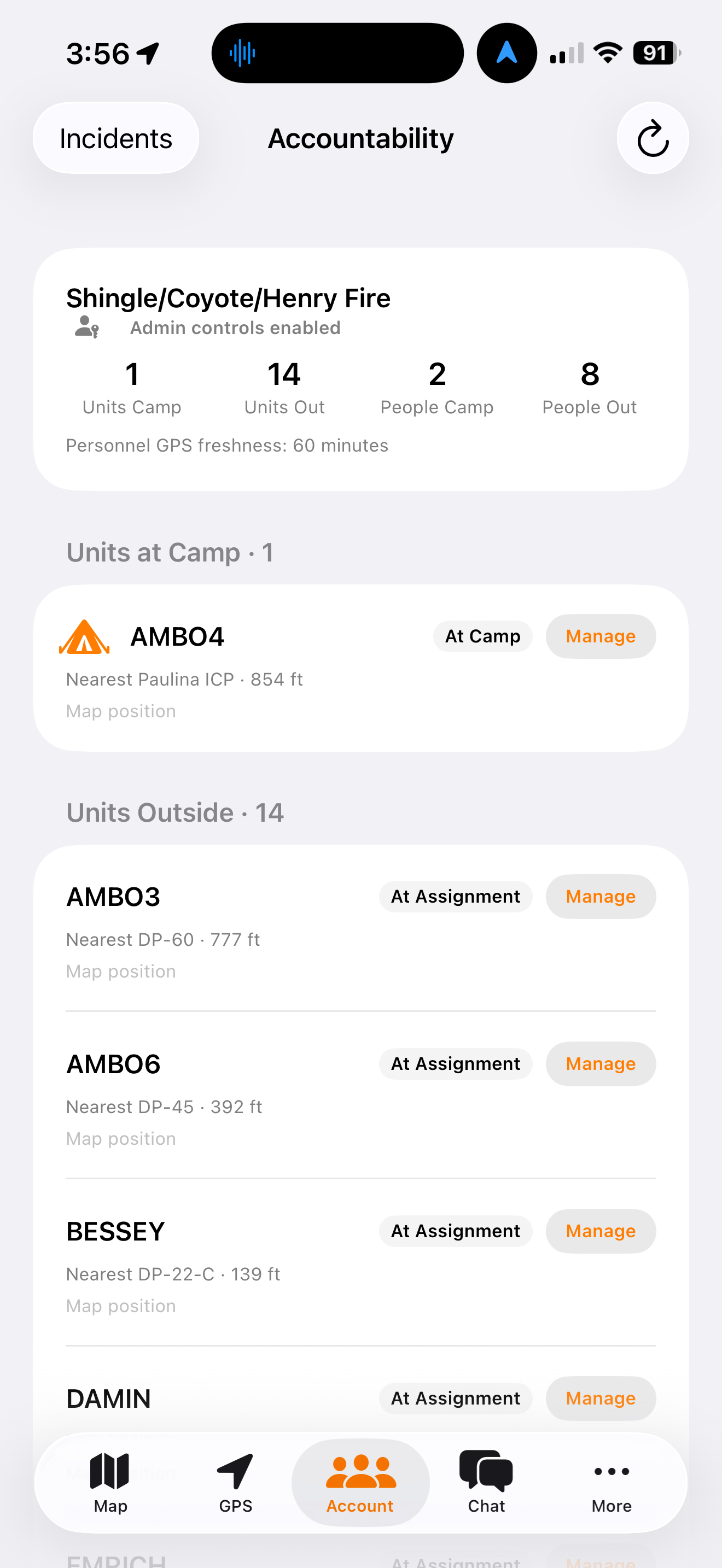 Wildfire EMS Tracker screenshot 3