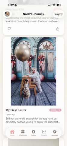 Yayby: Baby Milestones screenshot