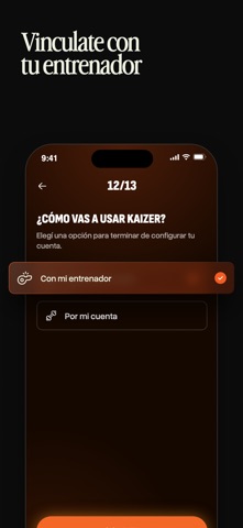 Kaizer: Entrenador Personal screenshot