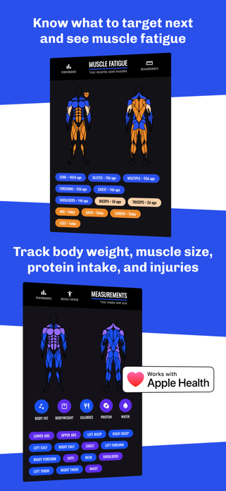Gym Log Workout Tracker LEGEND Screenshot 6 of 10