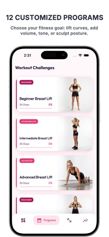 Breast Booster: Workout Screenshot 5 of 7