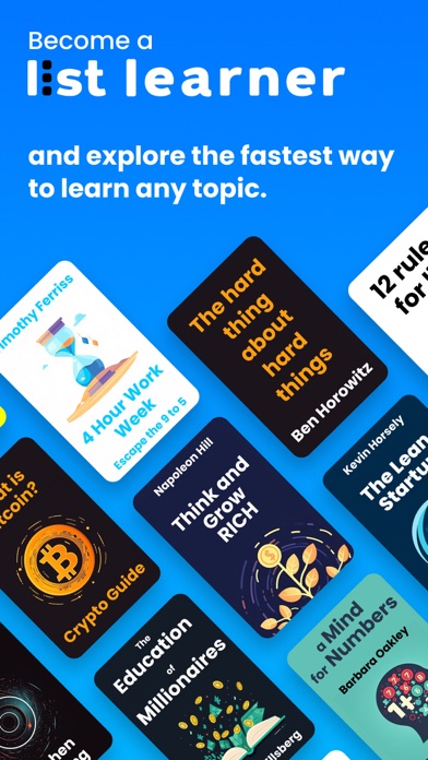 List Learner Screenshot