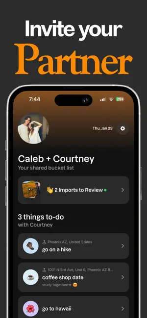 Sparkz: Couple Bucket List screenshot 3