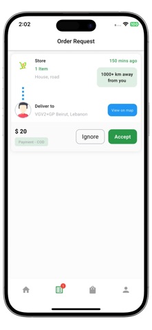 Qwikett Delivery screenshot
