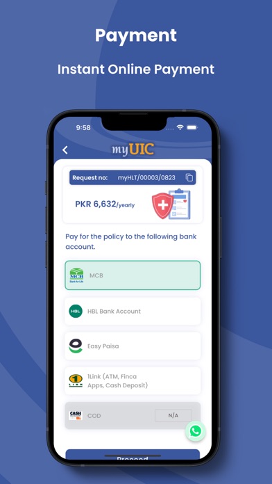 myUIC: General Insurance Screenshot