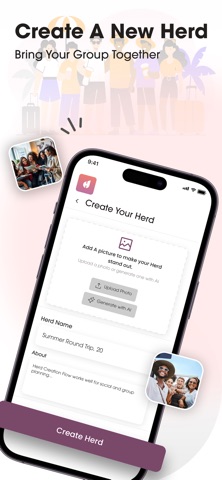 Herd — Social Planner & Groups screenshot