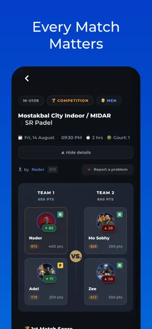 Padeladd screenshot 2