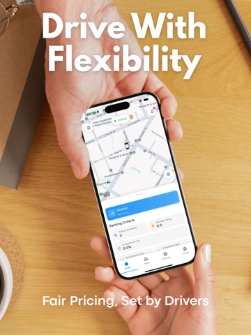 Hike Driver - Driver & Earn iPad screenshot