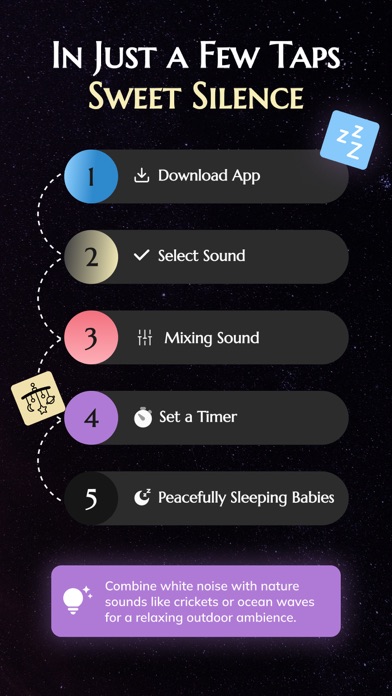 White Noise Baby: Sleep Sounds Screenshot
