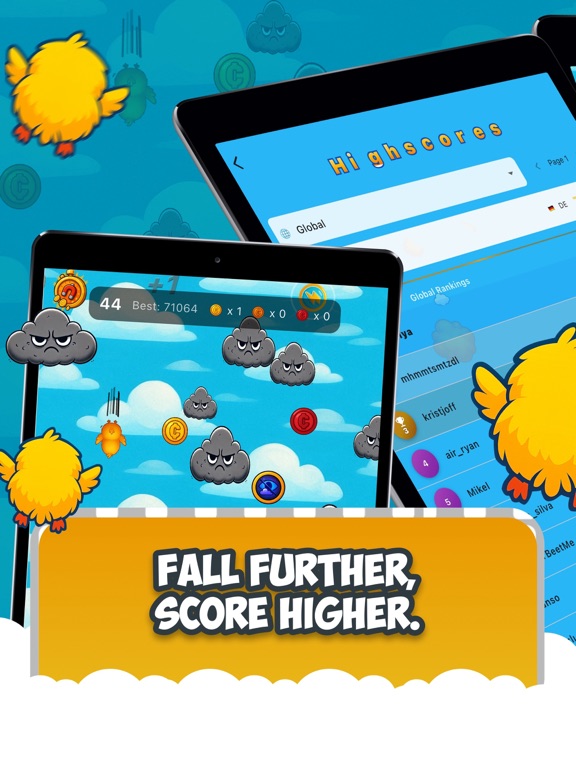 Falling Birds - Endless Sky