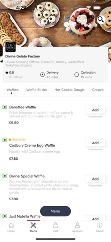 Divine Gelato Factory Online screenshot