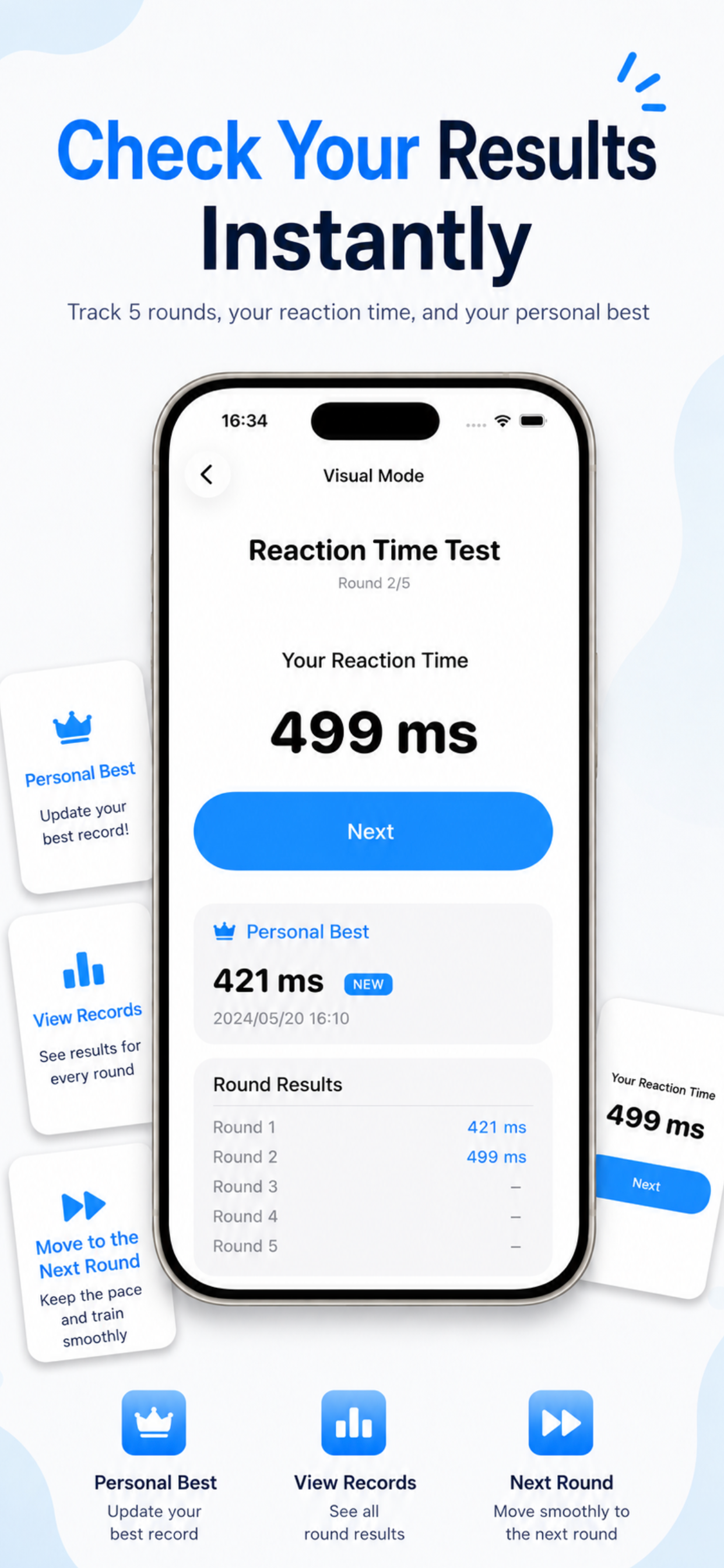 Simple Reaction Time Training screenshot 2
