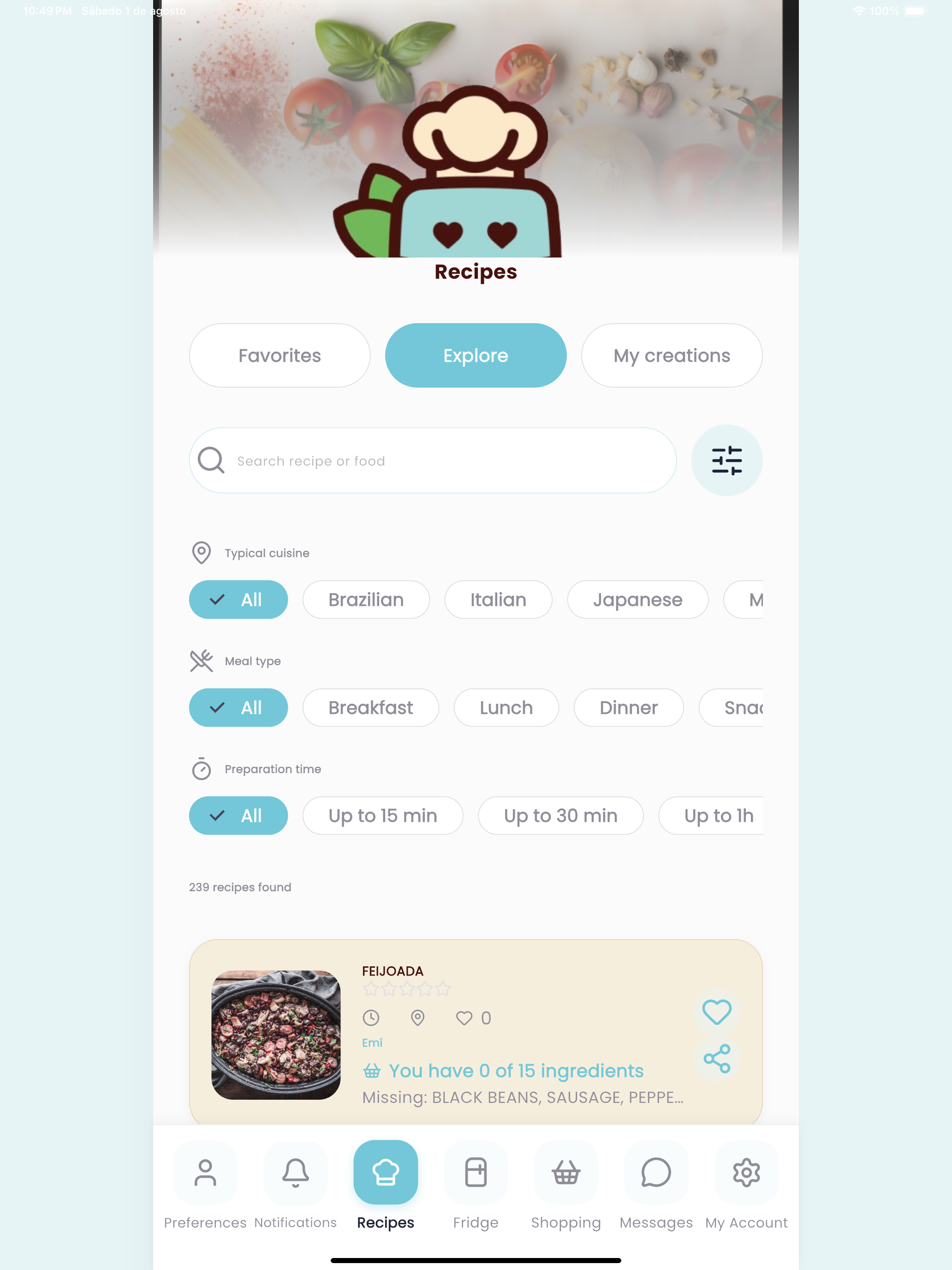 My Ingredients: Kitchen AI screenshot 10