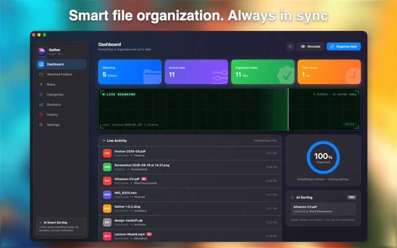 Gather: Smart File Manager screenshot