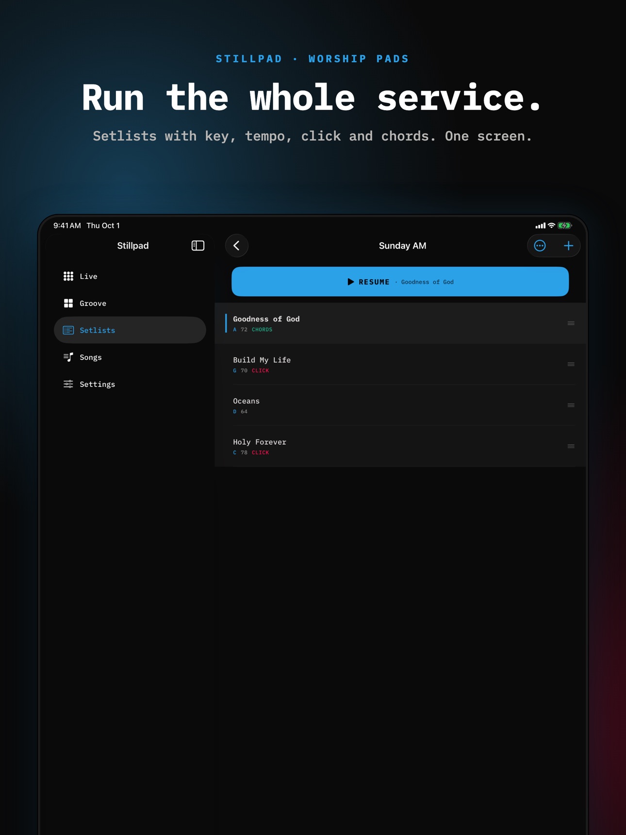 Screenshot 8 of Stillpad: Ambient Worship Pads