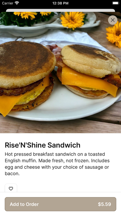 App screenshot