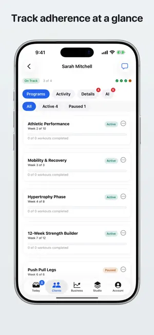 FitnessKit: PT Client Coach screenshot 4