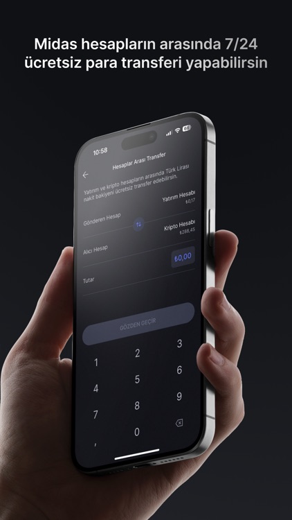 Midas Kripto: Bitcoin Al Sat screenshot-3