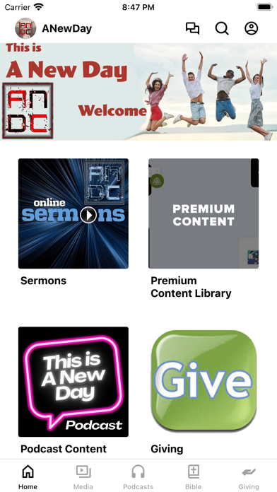 A New Day Church Screenshot