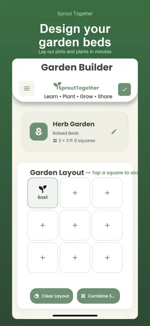 Sprout Together: Garden Plan screenshot 4