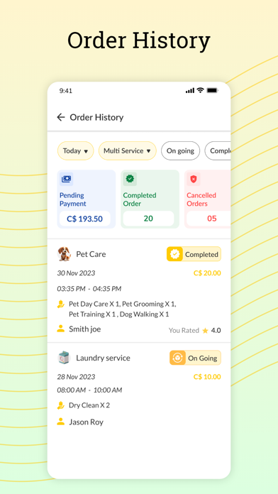 Savearn Provider Screenshot