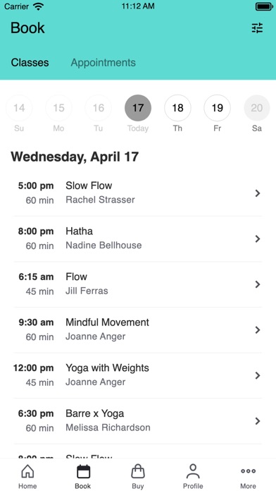 Up Yoga & Wellness Screenshot
