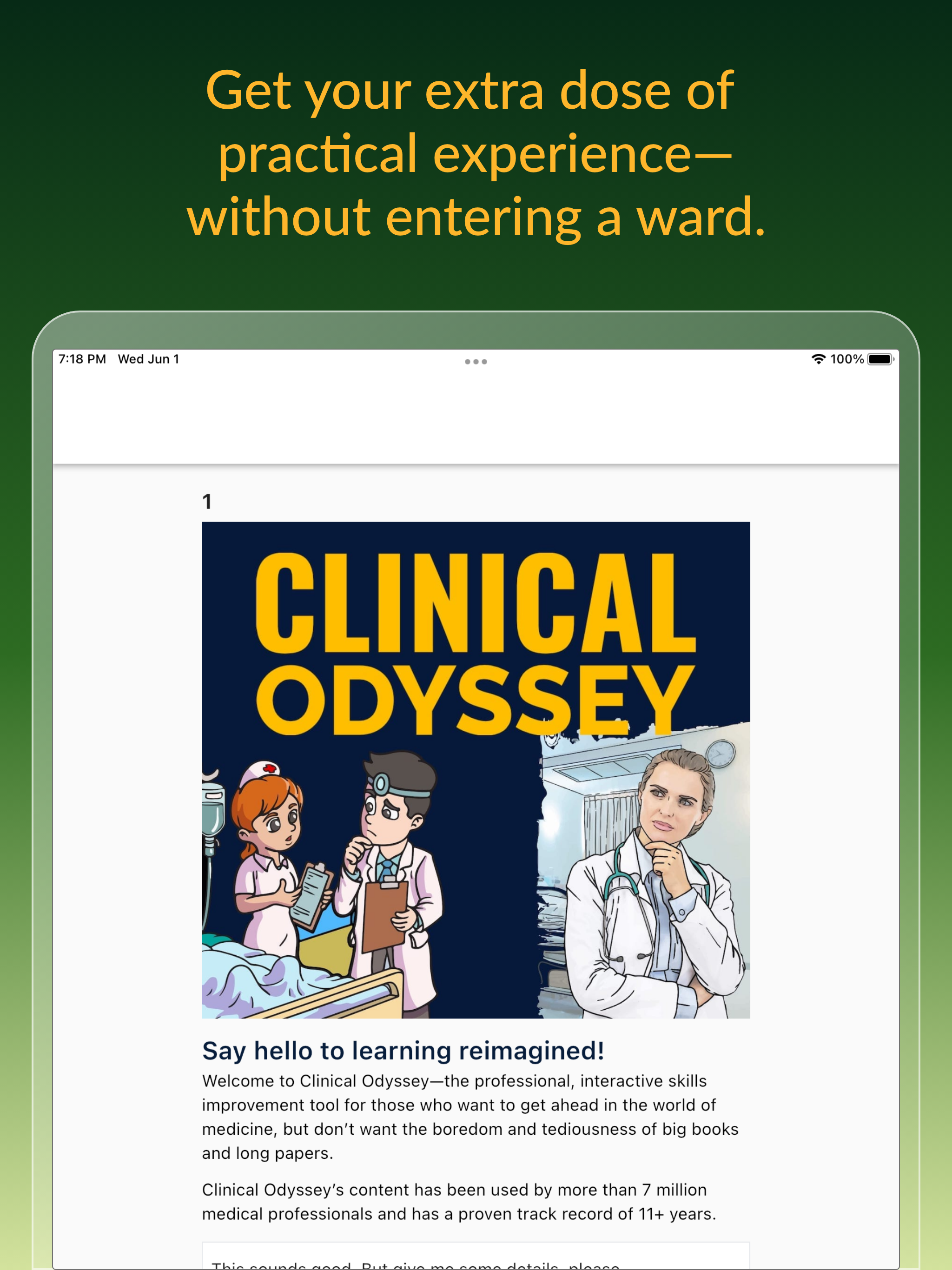 Clinical Odyssey