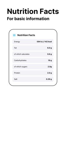 NutriAi - Scan your Food screenshot