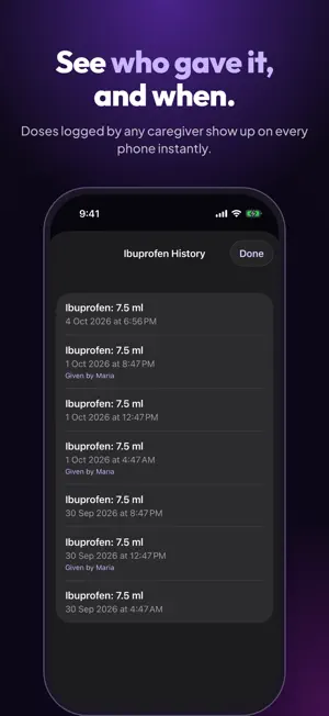 Parenty: Medicine Tracker screenshot 4