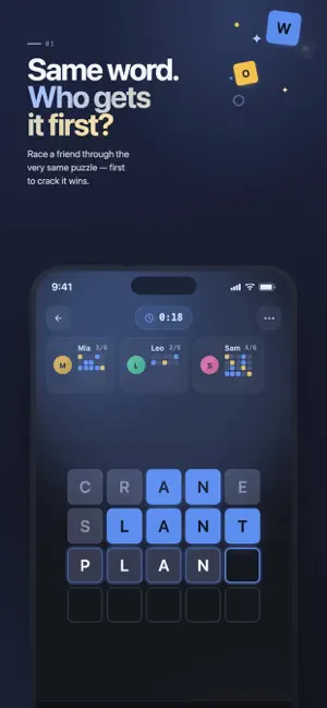 Wordo Battle: Word Puzzle Game screenshot 1