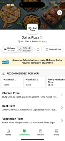 Dallas Pizza Screenshot 3 of 5