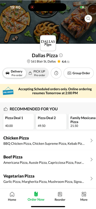 Dallas Pizza Screenshot 3 of 5