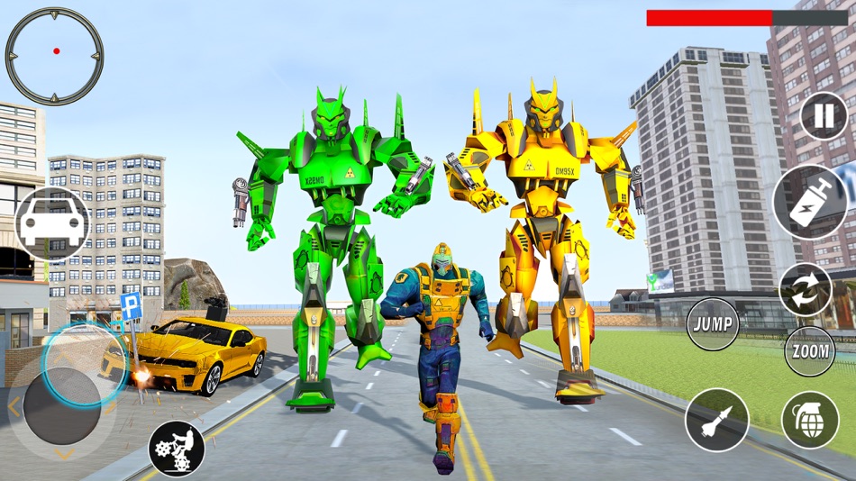#1. Robot Car Hero - Robot Game (iOS) 来自: Majid Nazir