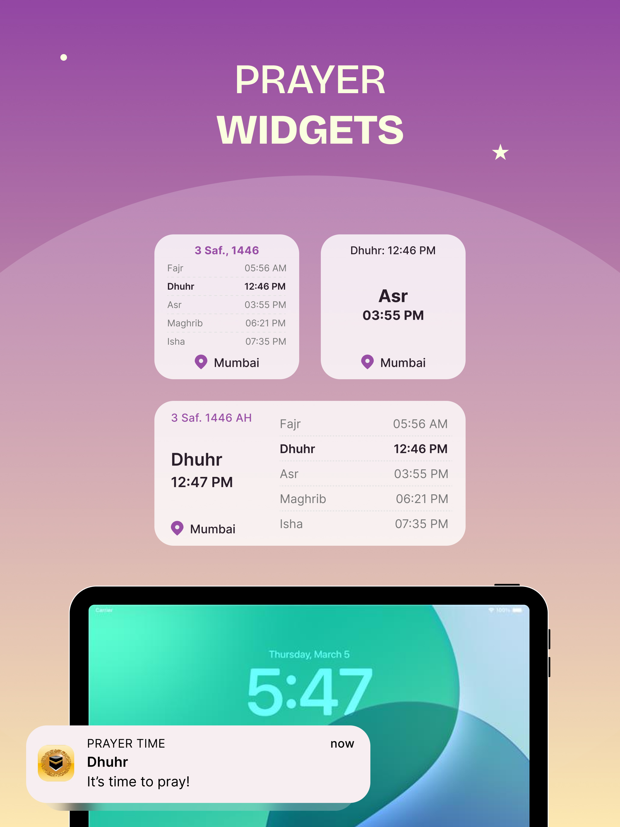 Prayer Times: Athan and Qibla screenshot 15