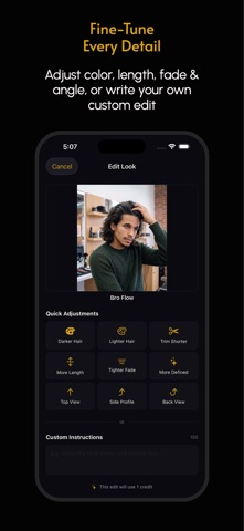 CrownShift: AI Hair Preview Screenshot 6 of 7