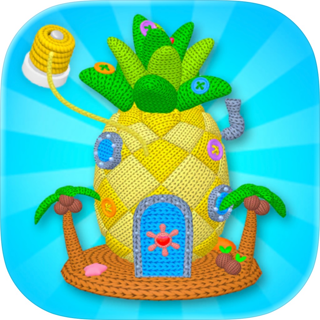 Apple App Store cover for Yarn Match 3D-Wool Sort Puz