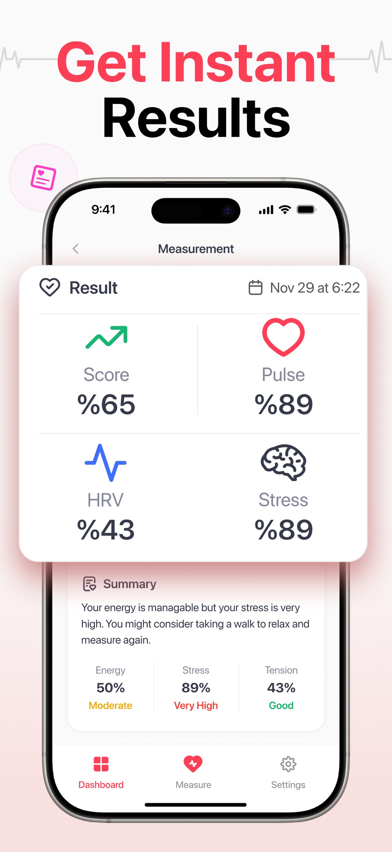 Screenshot 2 of Heart Beat: Heart Rate Monitor
