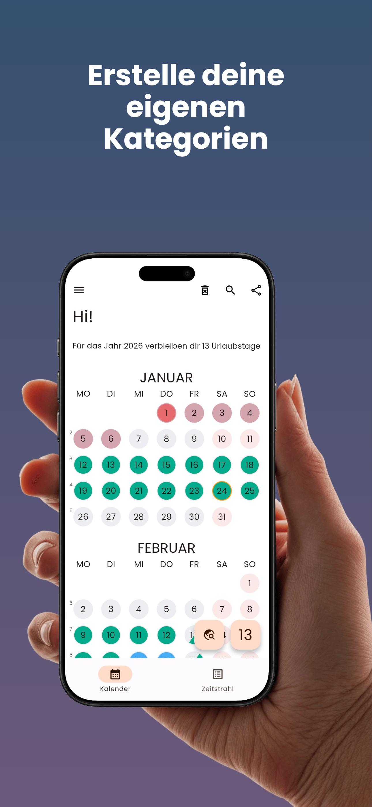 Vacation Planner & Calendar