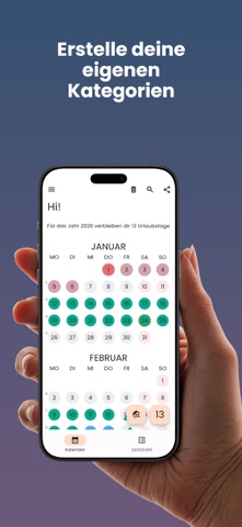Urlaubsplaner & Kalender screenshot