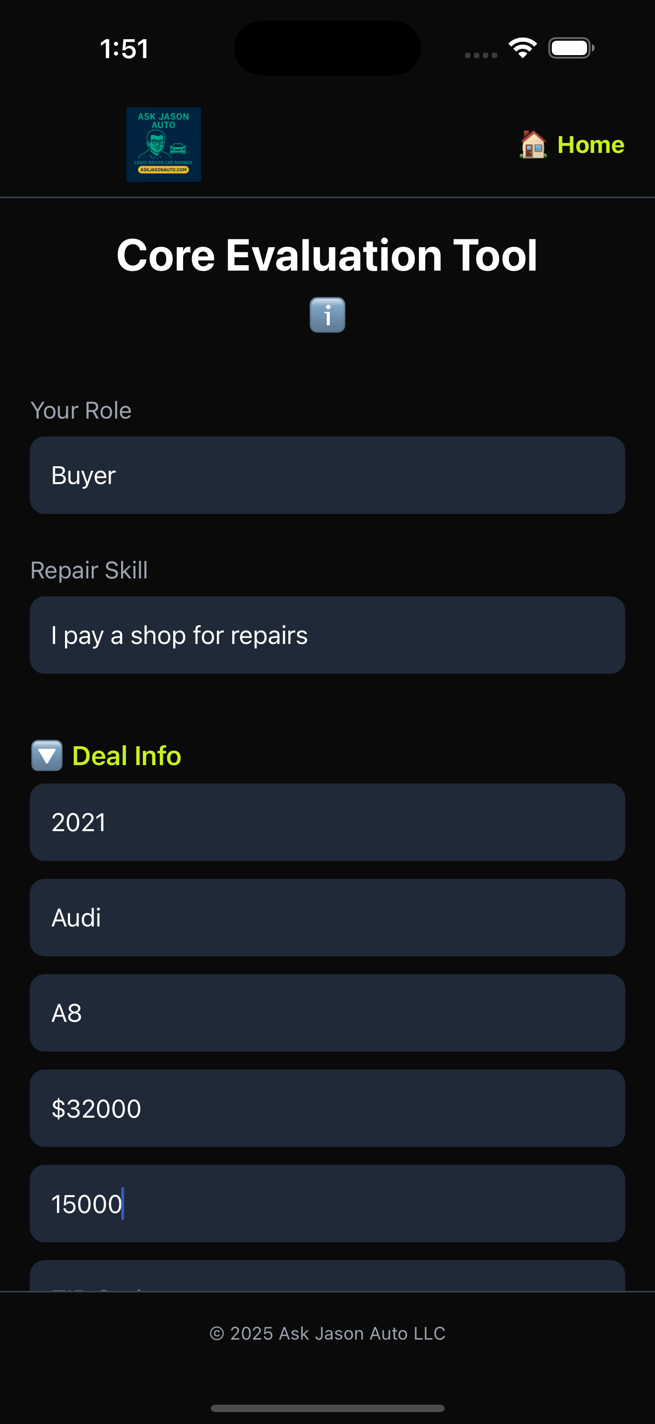 Ask Jason Auto screenshot 4