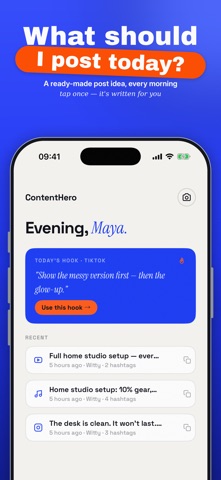 ContentHero - AI Creator Screenshot 1 of 5