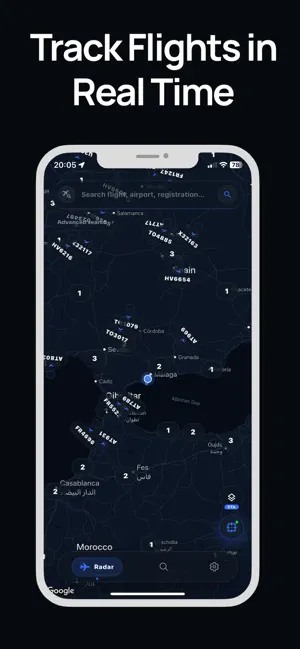 Flight Tracker: Live Air Radar screenshot 1