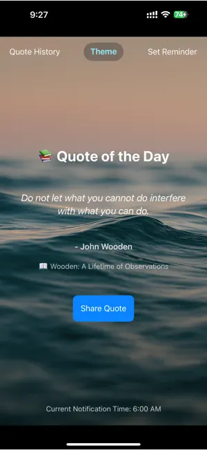 DailyQuoteReminder screenshot 4