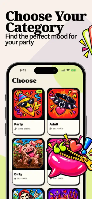 Never have I ever - Group game screenshot 2